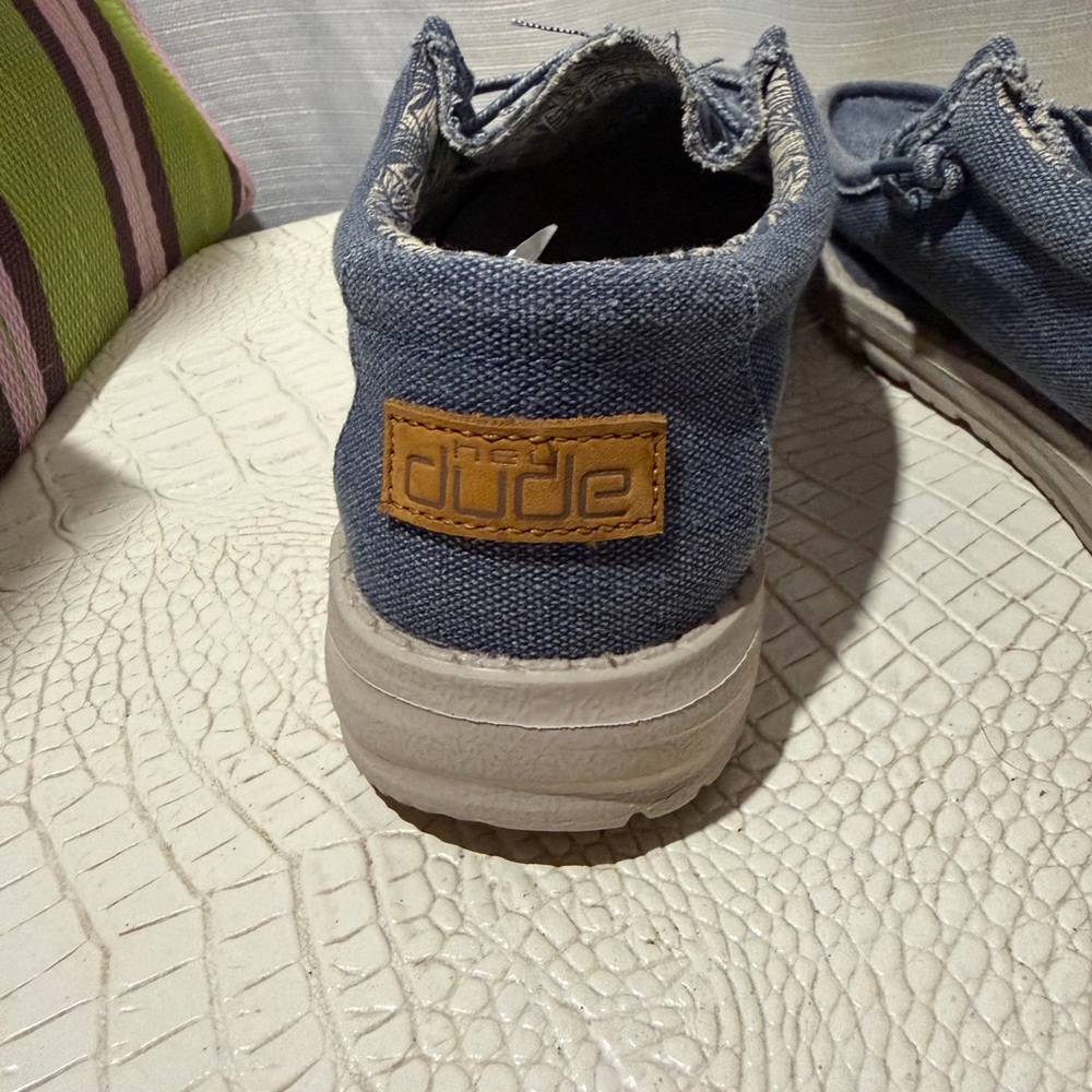 Hey Dude Women's Loafers - Denim Blue - Picture 6 of 8